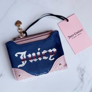 JUICY COUTURE Wallet Retro Vibe Bifold with Card Case - Pink